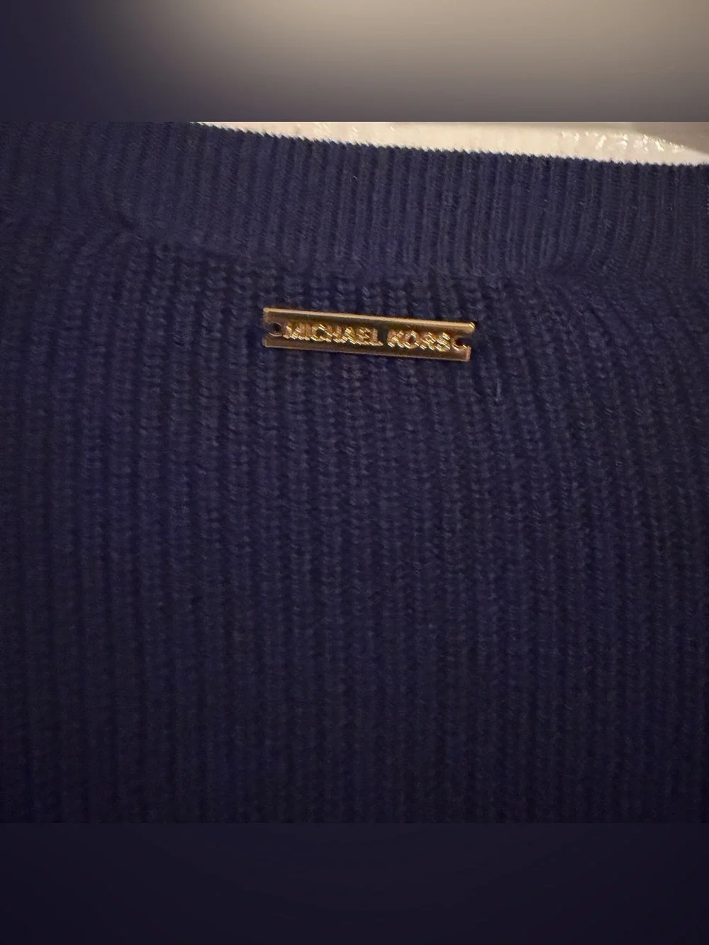Michael Kors Deep Navy Crewneck Sweater